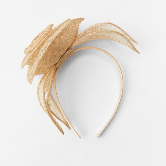 Zara Floral Headpiece Headband - Picture 3 of 4